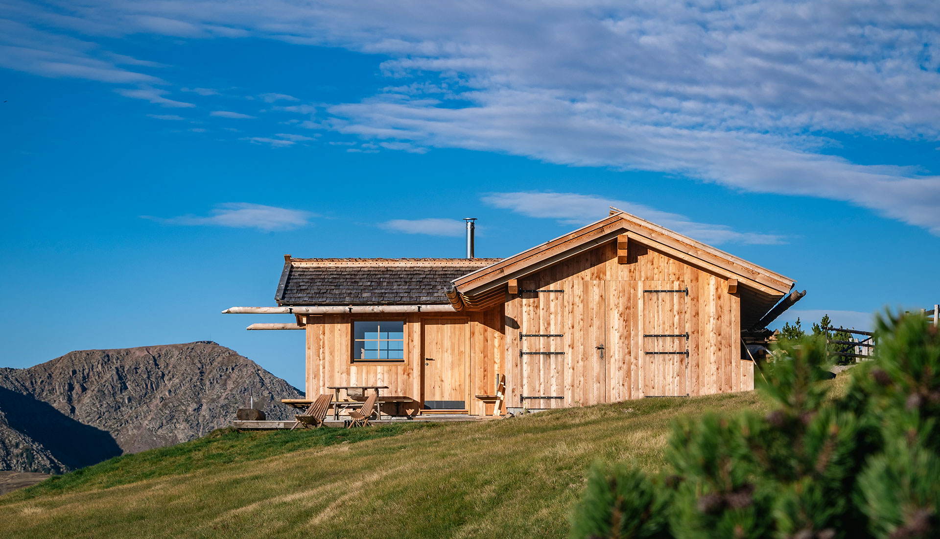 Zimmerei Mantinger Almhuette